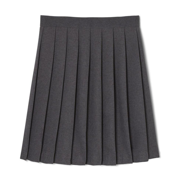 French Toast Girls Adjustable Waist Mid Length Pleated Skirt