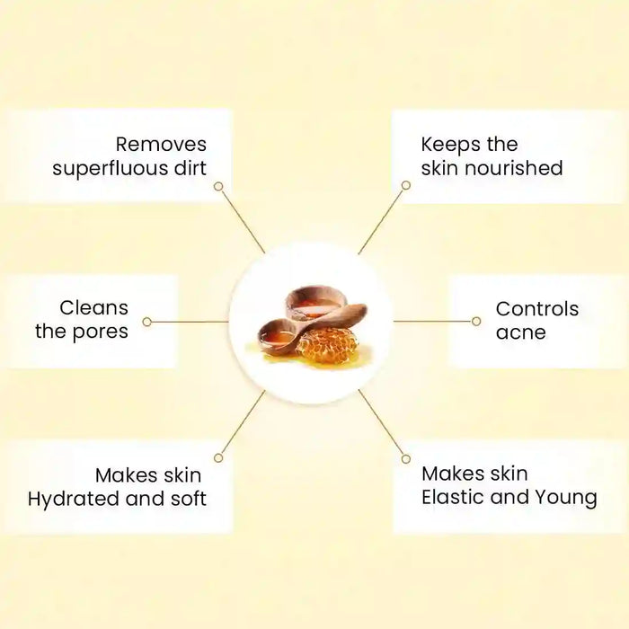 Fresh Look Honey Gel Face Wash – Refreshing Foaming Soothes Inflamed Skin Enriched with Honey & Pure Essential Oil – For All Skin Type - Keya Seth Aromatherapy