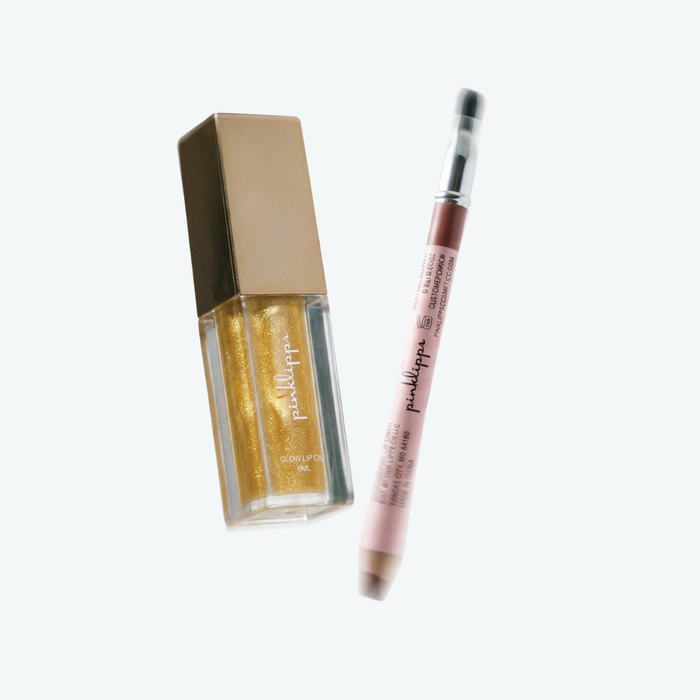 Vanilla Sky + Rose Brown Liner