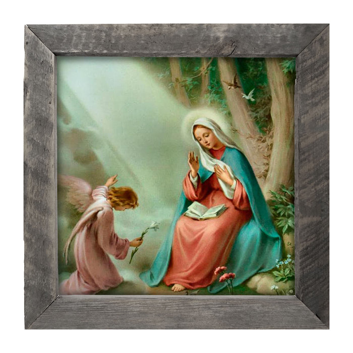 Hail Mary Full of Grace - Framed art