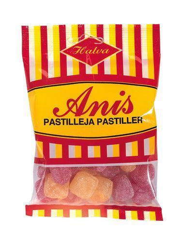 Halva Anis Original Hard Anise Pastilles 100g 3.5oz - Soposopo
