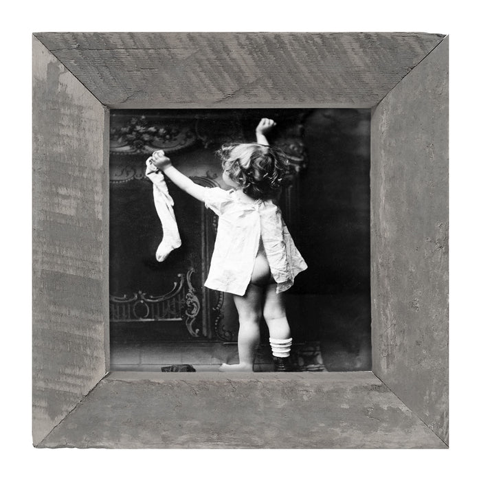 Hanging Her Stocking - Framed art