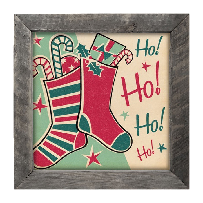 Ho Ho Ho - Framed art