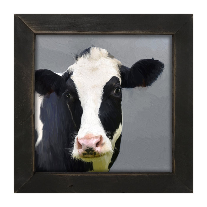 Holstein Cow - Framed art