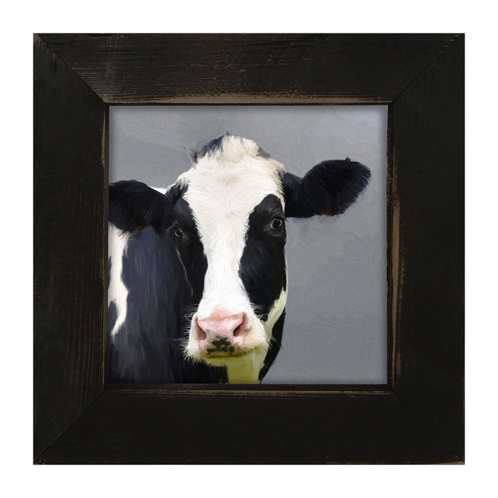 Holstein Cow - Framed art