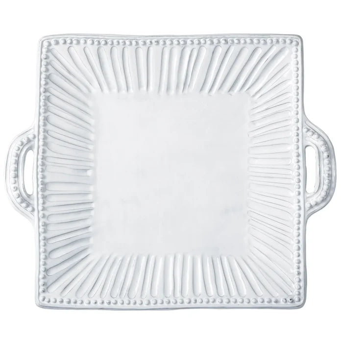 Incanto Stripe Square Handled Platter