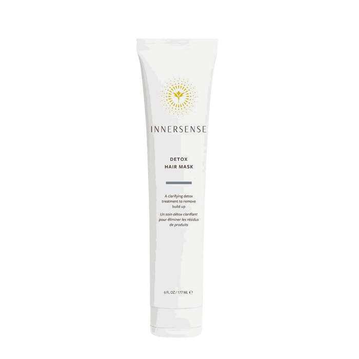 Innersense Detox Hair Mask container with natural detoxifying ingredients for hair and scalp care