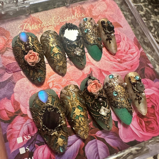 Jade Mirror High Quality Nails أظافر عالية الجودة من جاد ميرور - Princess Cosmetics Qatar