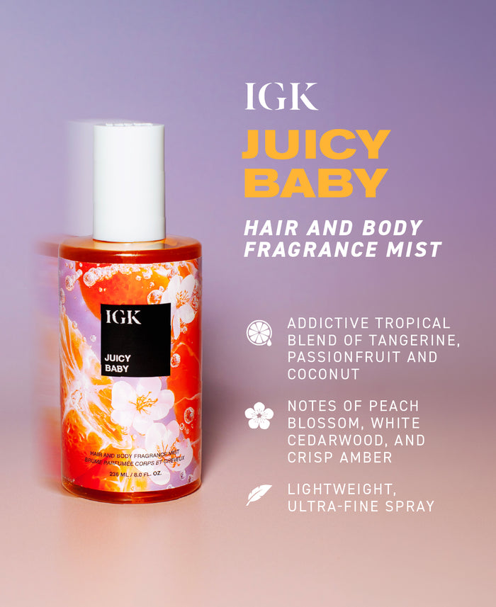 Juicy Baby Hair and Body Fragrance Mist Travel