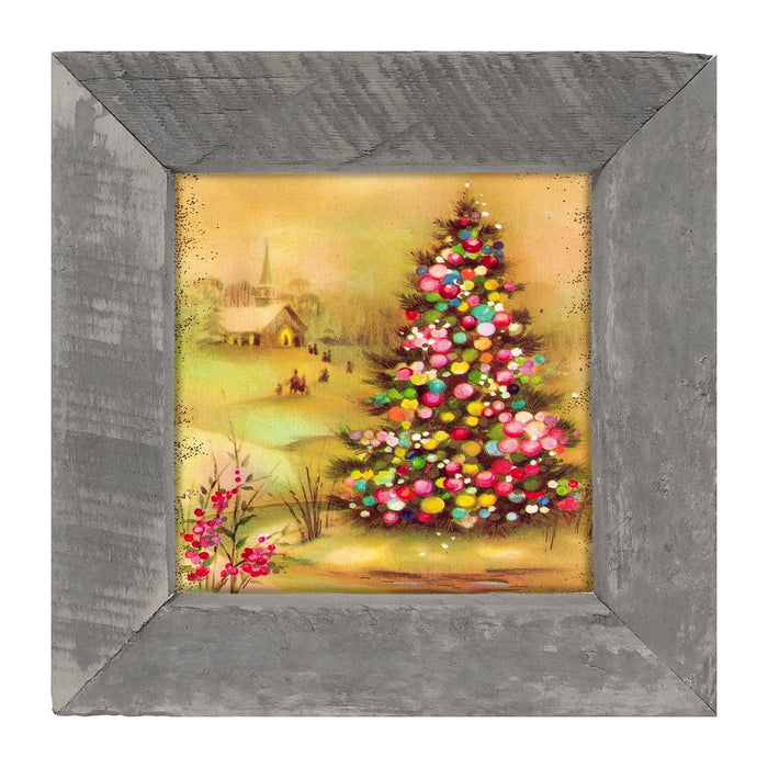 Lighted Tree - Framed art