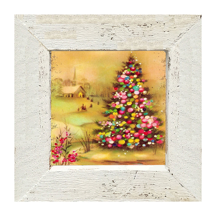 Lighted Tree - Framed art