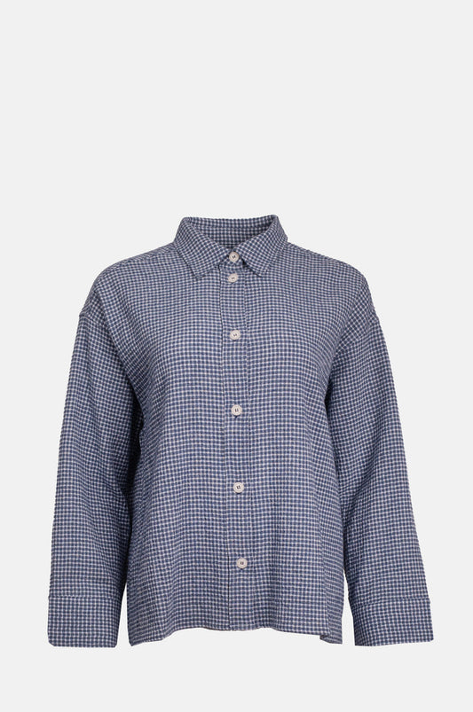 Sacrecoeur Linetta Overshirt Bleu.