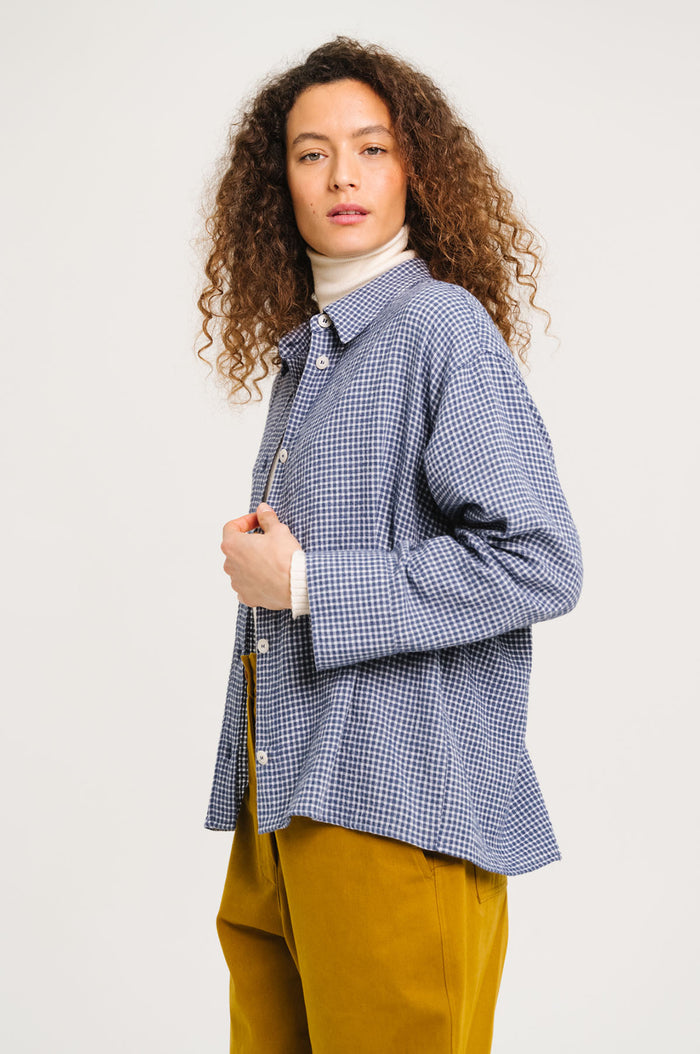 Linetta Overshirt Bleu