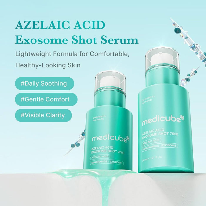 Medicube Azelaic Acid Exosome Shot 2000 30ml حقنة إكسوسوم حمض الأزيليك ميديكيوب 2000 - Princess Cosmetics Qatar