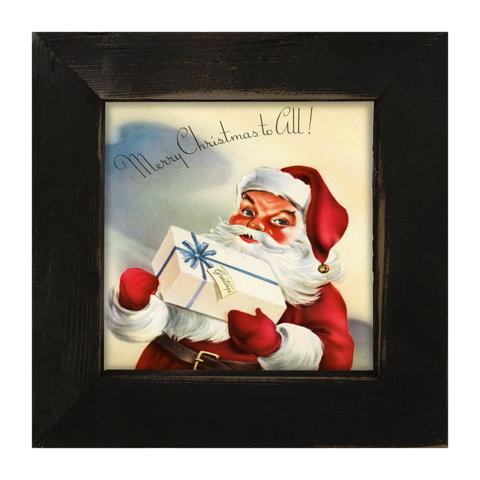 Merry Christmas to All - Framed art