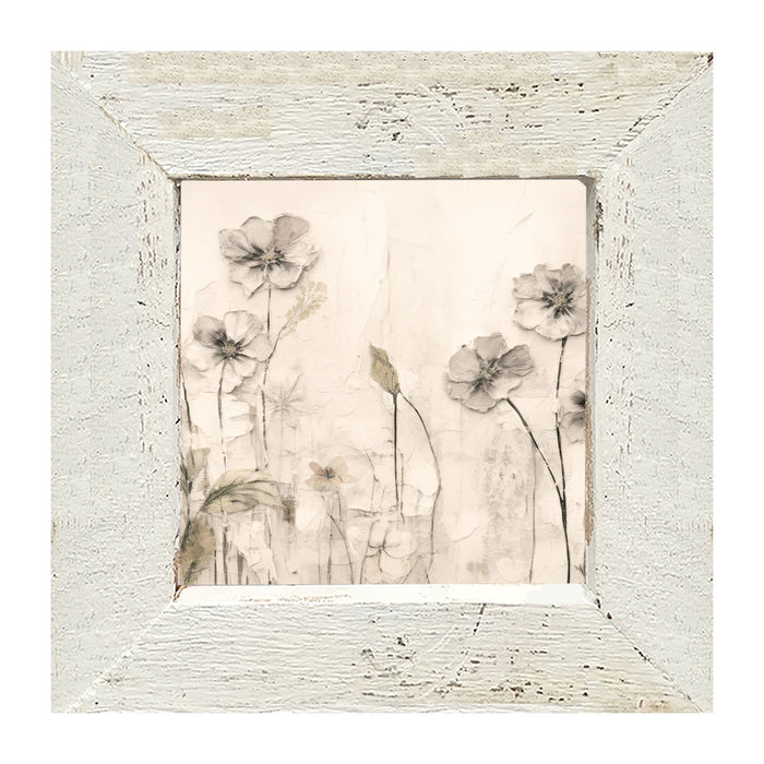 Square / Small / White