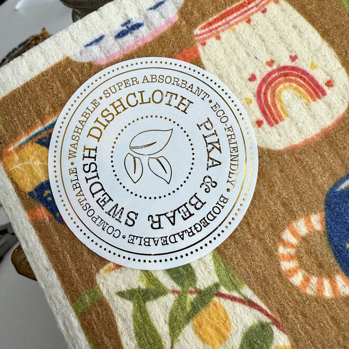 "Mugshot" Swedish Dishcloth
