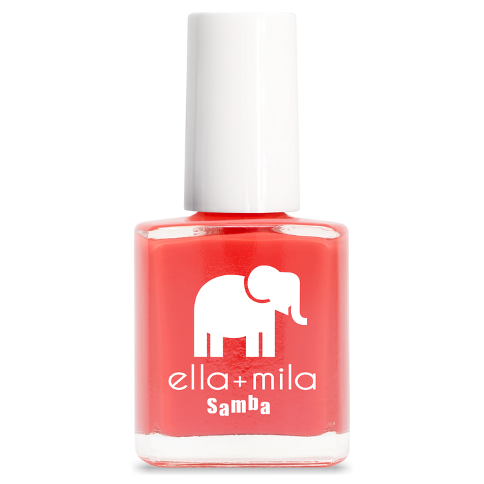 One in a Melon red orange nail polish bottle – ella+mila