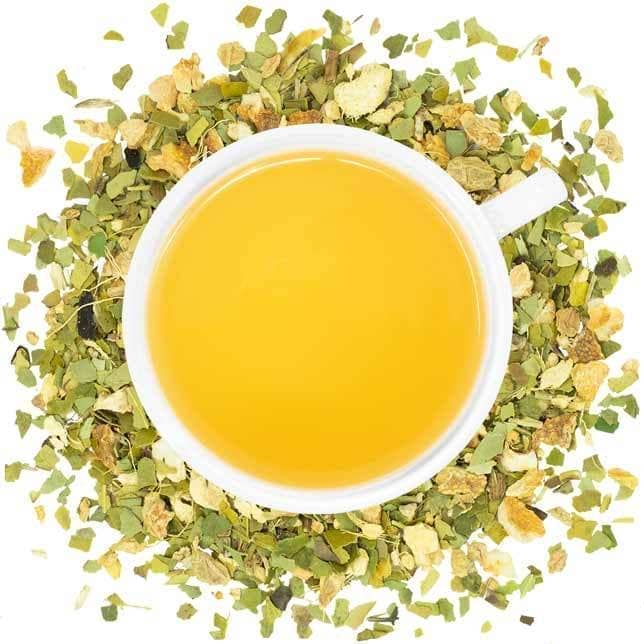 Organic Lemon Ginger Mate - Yerba Mate - Full Leaf Tea Company - Sample Bag (approx. 3-5 servings)