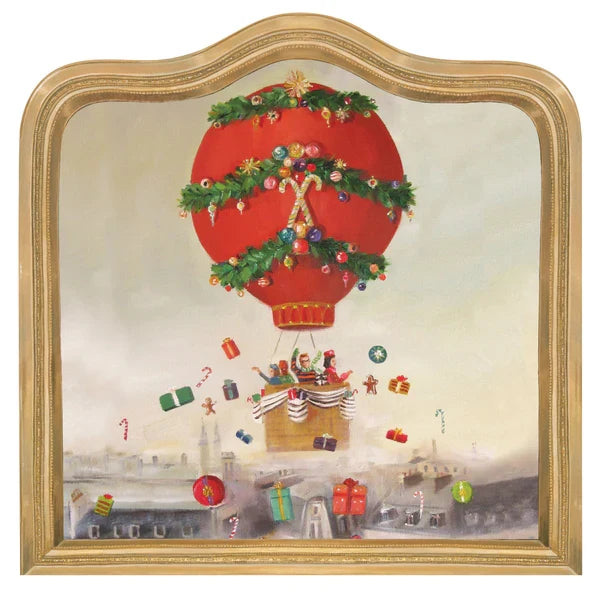 Die Cut Christmas Balloon Ride