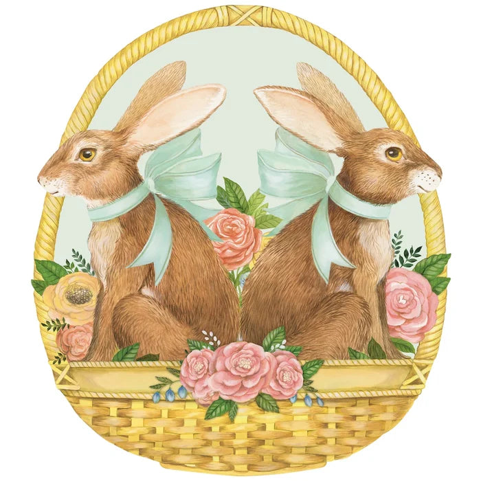 Die-Cut Bunny Basket