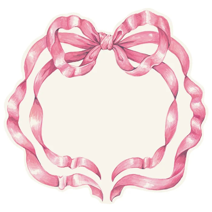 Die Cut Pink Bow