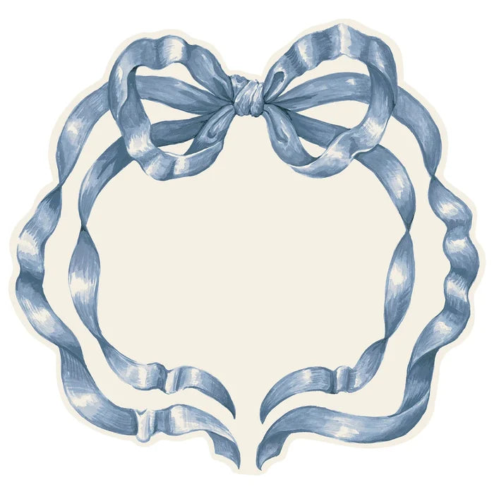 Heirloom Blue Bow Lattice