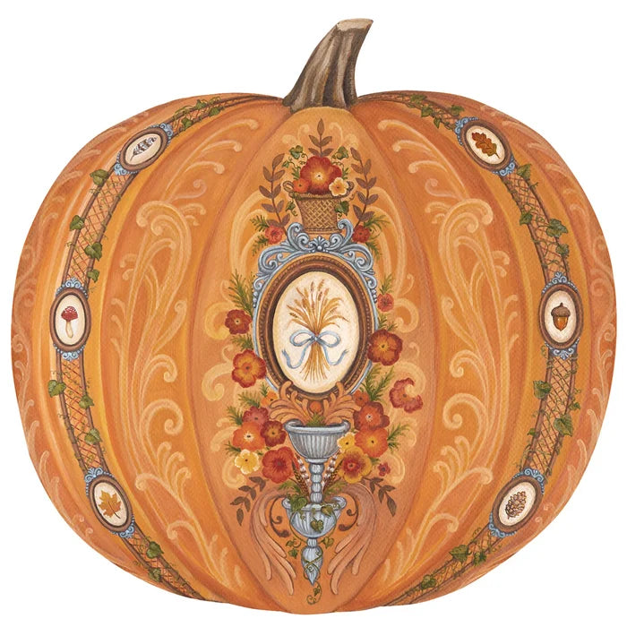 Die Cut Antique Pumpkin