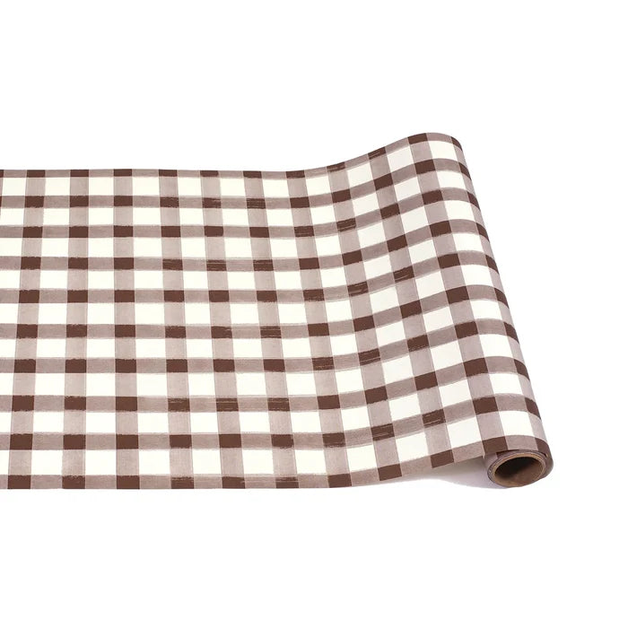 Brown Painted Check