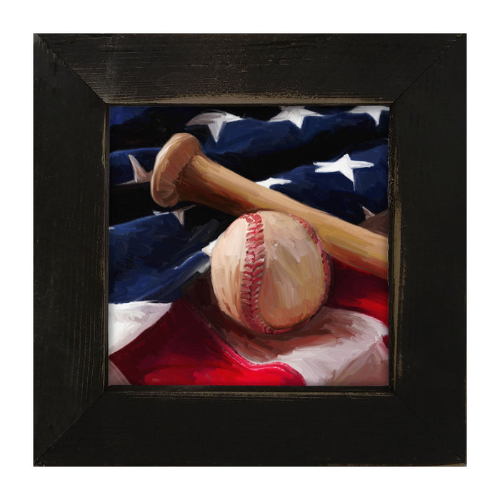 Patriotic Ball - Framed art