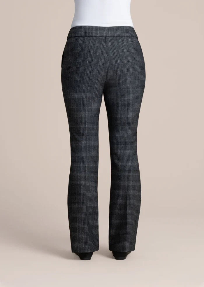 Plaid Mini Flair Pant