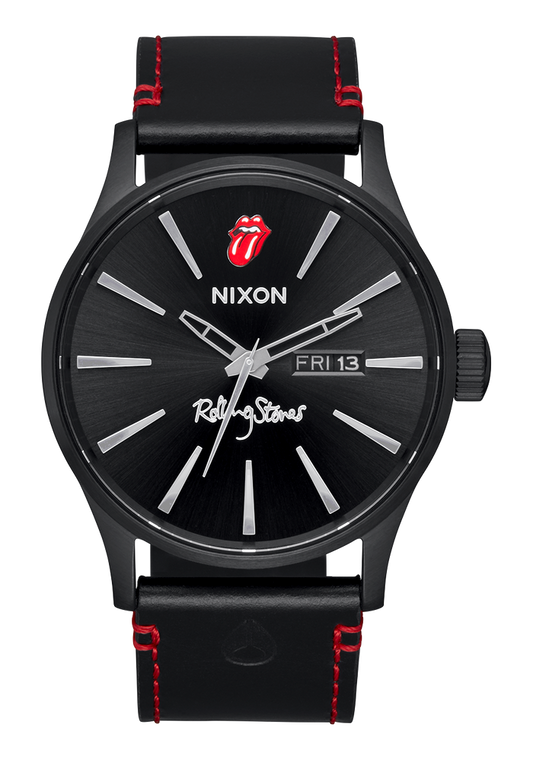 Rolling Stones Sentry Leather - All Black