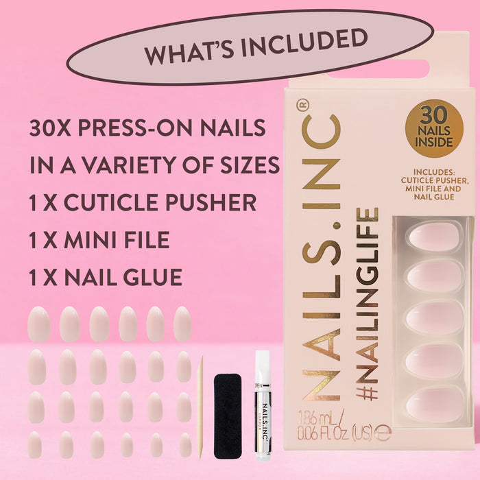 So Selena Nude Ombré Press-On Nails