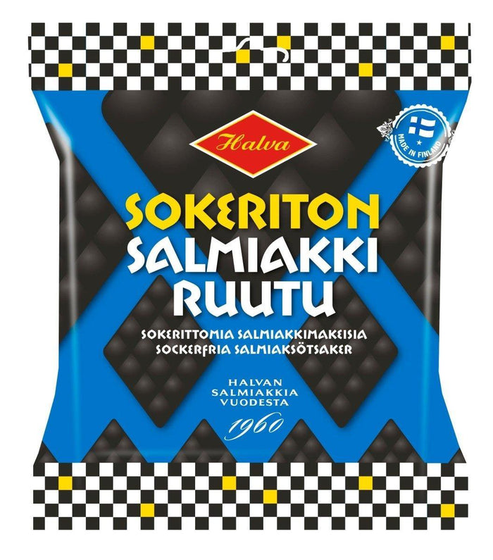 Sugar Free Halva Licorice with Maltitol - 90g Pack - Soposopo