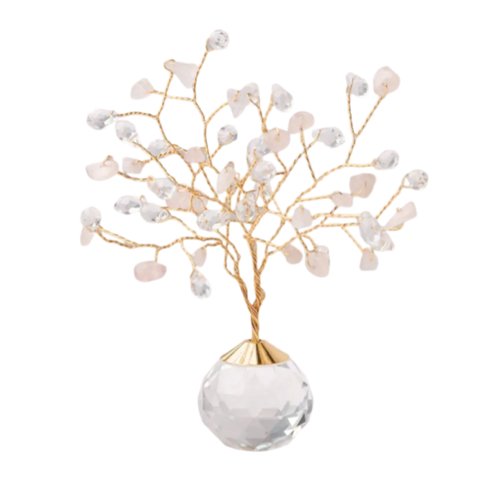 tree of life suncatcher rose quartz suncatcher scout
