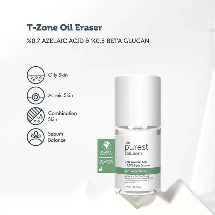 The Purest Solution T - Zone Oil Eraser 10ml. تا بيرست سولوسن ممحاة زيت تي زون 10 مل - Princess Cosmetics Qatar