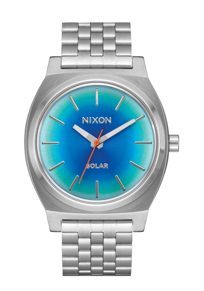 Time Teller Solar - Silver / Rainbow