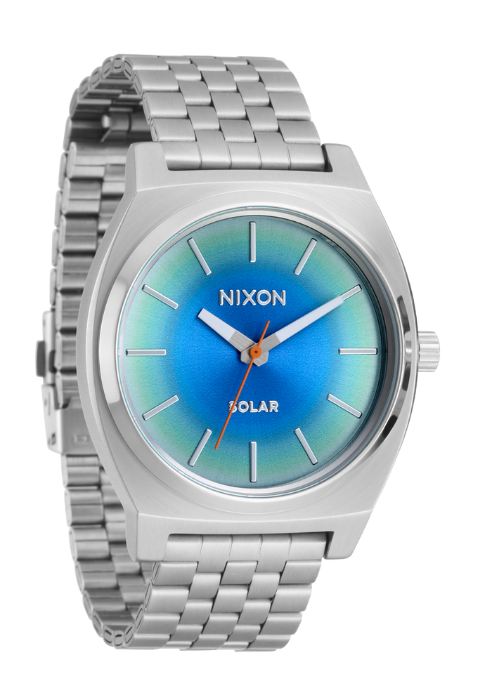 Time Teller Solar - Silver / Rainbow