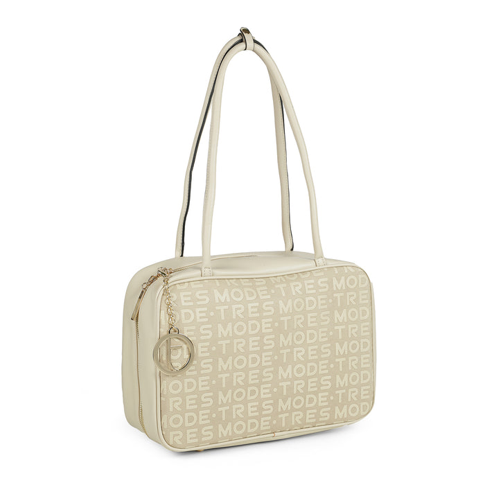 Tresmode Belfast Beige Women's Shoulder Bag