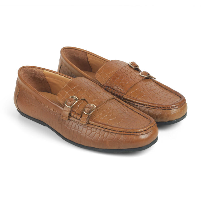 Men's Premium Double Monk Shoes Tresmode