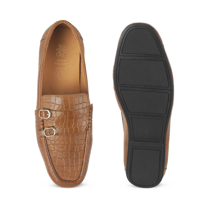 Men's Trendy Double Monk Shoes Tresmode