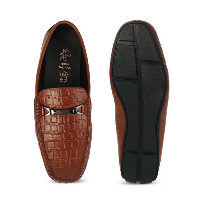Men's Timeless Leather Driving Loafers Tresmode