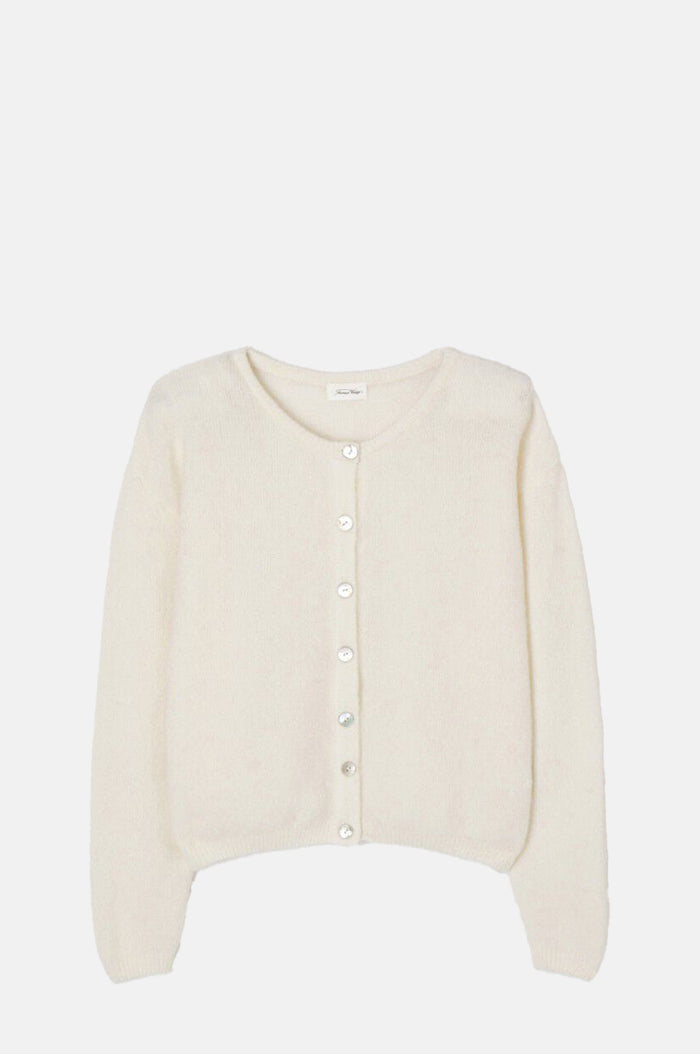 American Vintage Vitow Cardigan White.