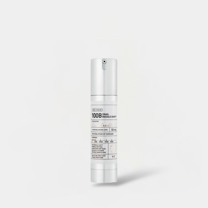 VT Cosmetics Snail Reedle Shot 100B 50ml في تي كوزماتيكس، طلقة الحلزون ١٠٠ بي - Princess Cosmetics Qatar