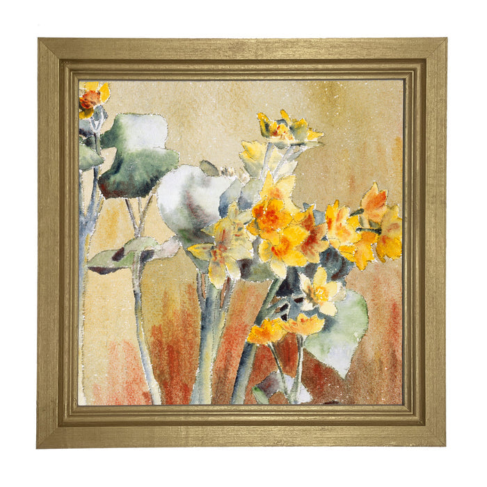 Watercolor Day Lilies - Framed art